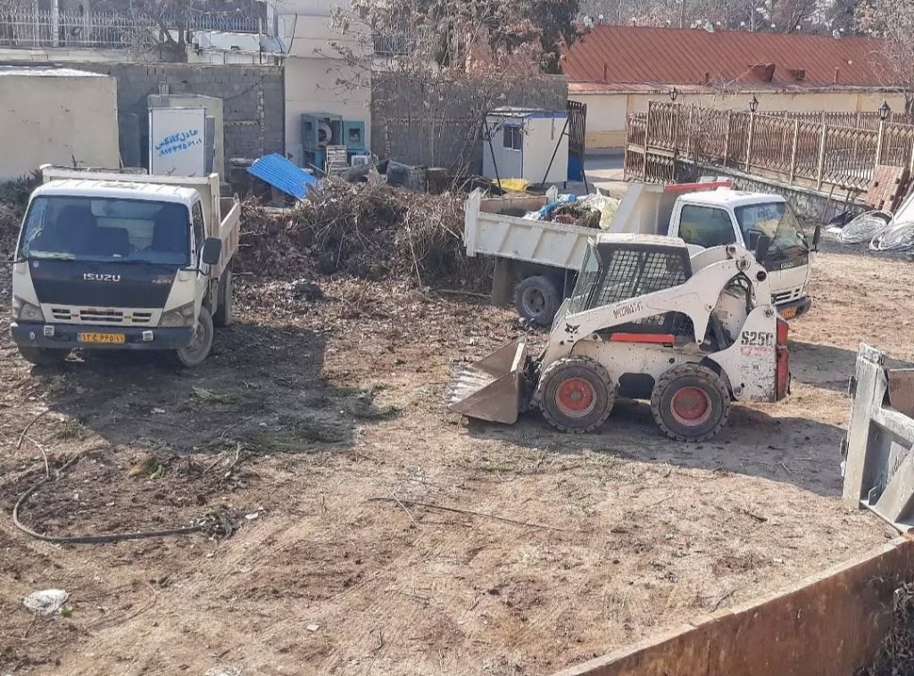 پیمانکاری دانیال حمل نخاله و ماسه در تهران سعادت آباد