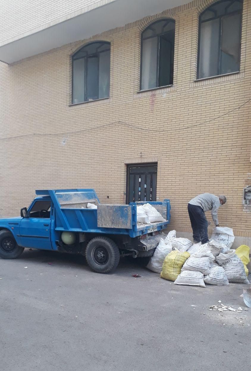 پیمانکاری دانیال حمل نخاله و ماسه در تهران هروی