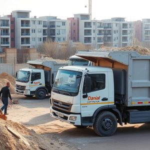 پیمانکاری دانیال خدمات حمل نخاله و ماسه در تهران میرداماد