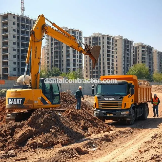 هزینه حمل نخاله در شمال تهران