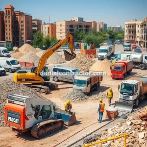 خدمات خاک برداری و حمل نخاله در شمال تهران