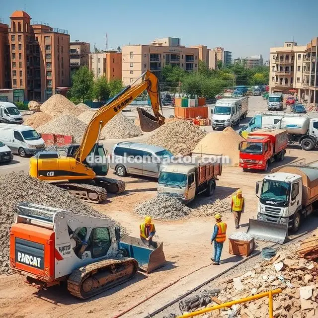خدمات خاک برداری و حمل نخاله در شمال تهران